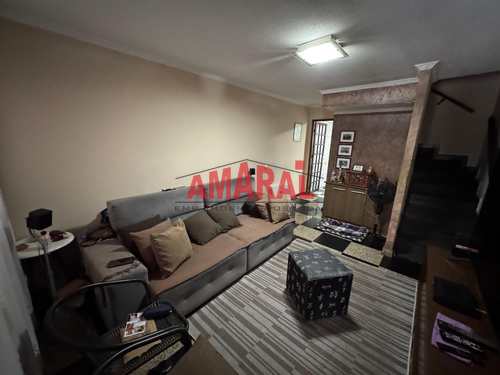 Sobrado, código 12077 em São Paulo, bairro Cidade Satélite Santa Bárbara