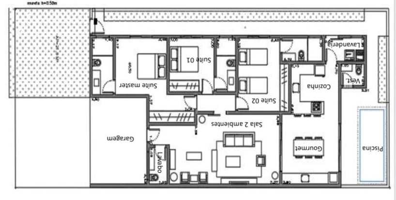Casa de Condomínio em Ribeirão Preto, no bairro Bonfim Paulista