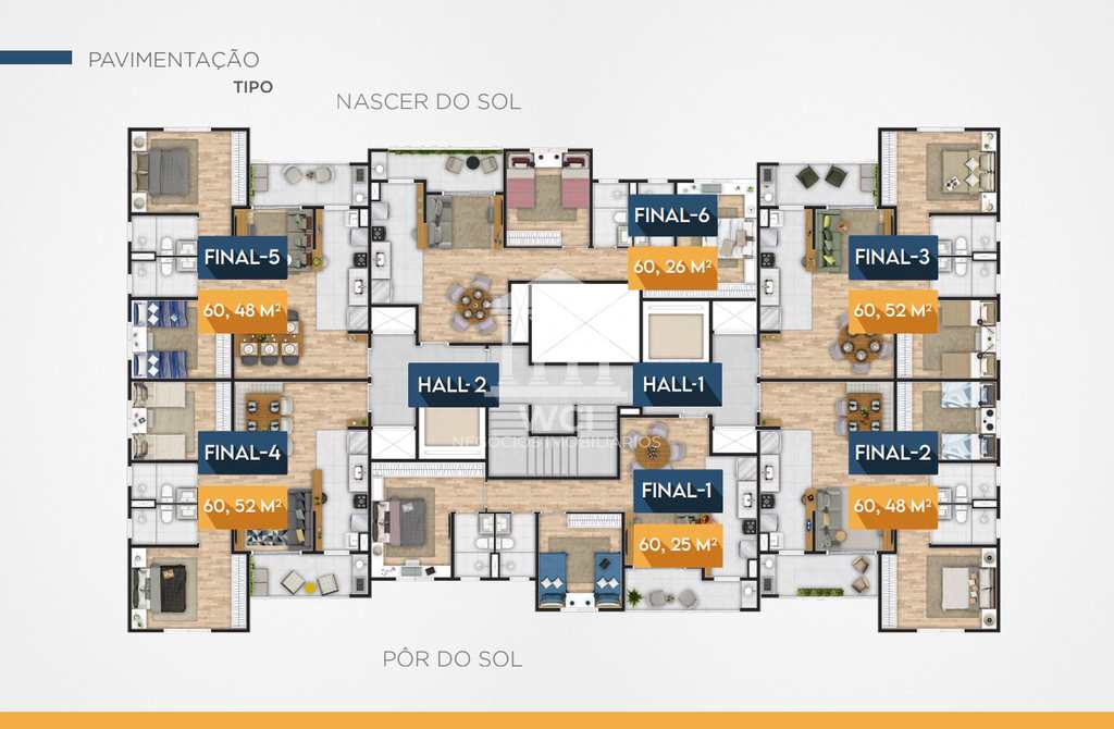 Apartamento em Paulínia, no bairro Santa Terezinha