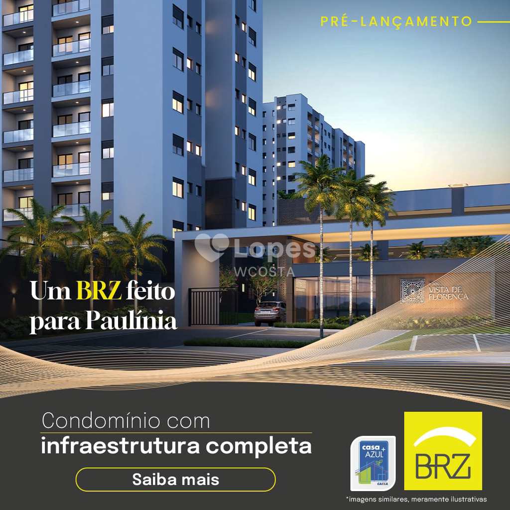 Apartamento em Paulínia, no bairro Jardim dos Calegaris