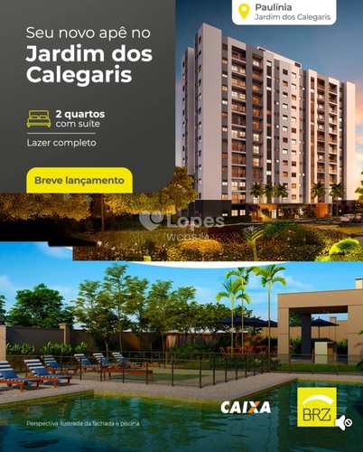 Apartamento, código 1242 em Paulínia, bairro Jardim dos Calegaris