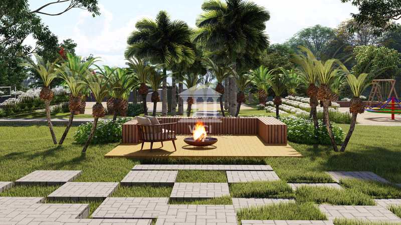 Terreno de Condomínio em Paulínia, no bairro Jardim Flamboyant