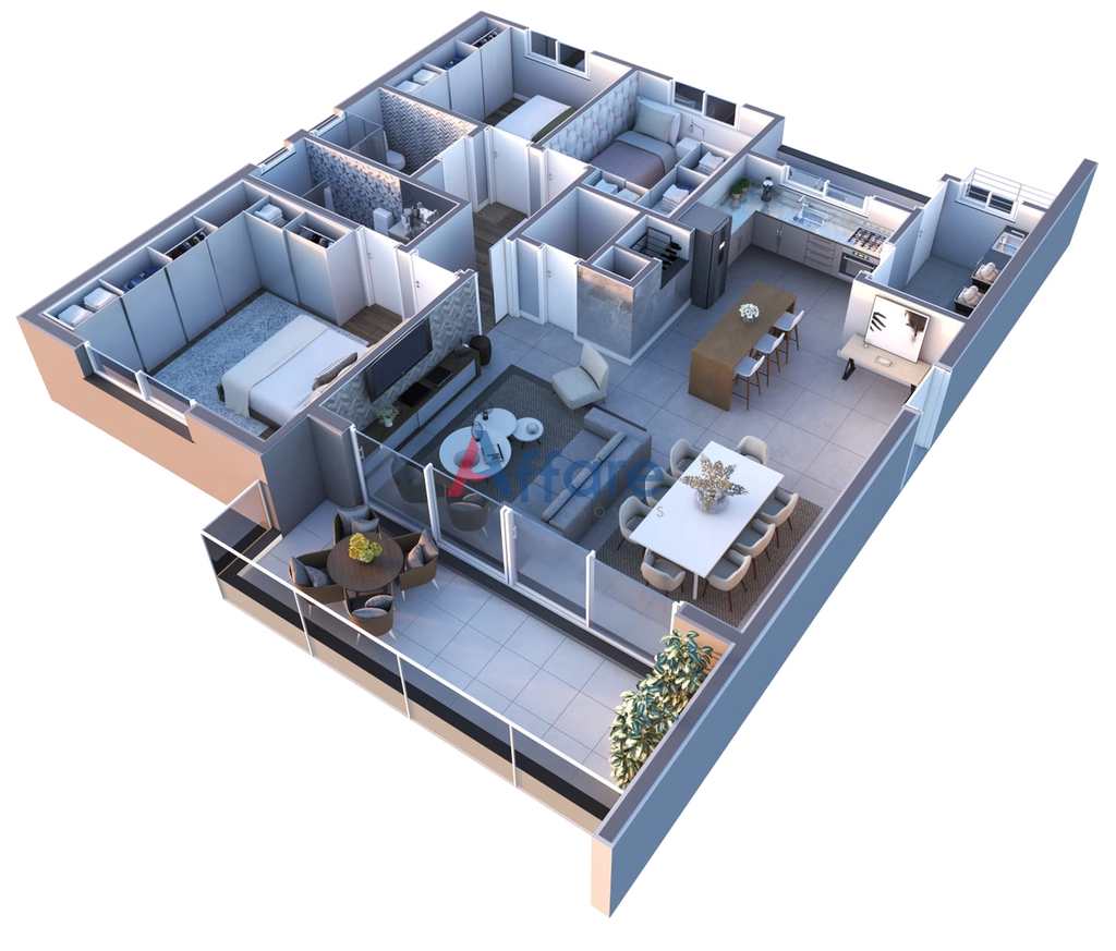 Apartamento em Caxias do Sul, no bairro Cruzeiro