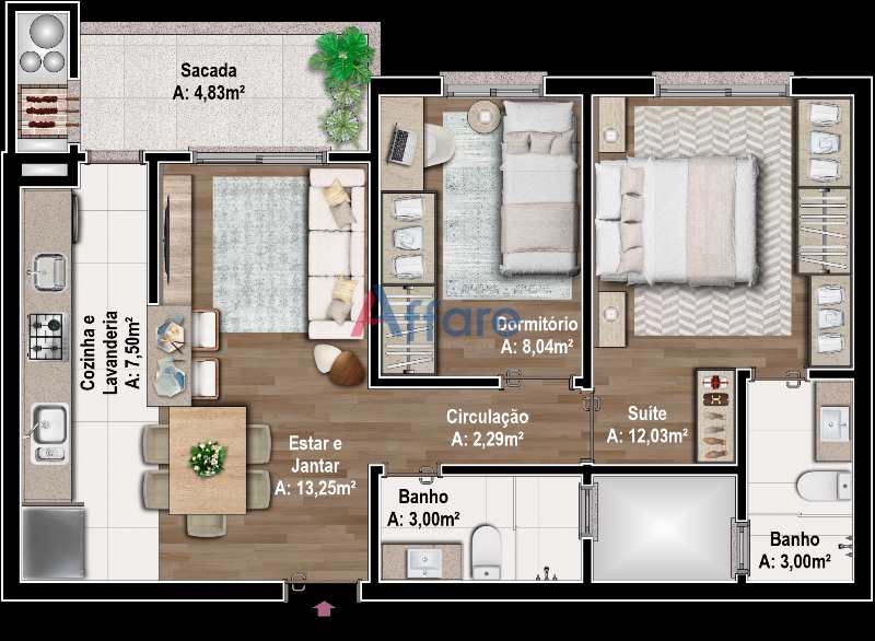Apartamento em Caxias do Sul, no bairro Pio X