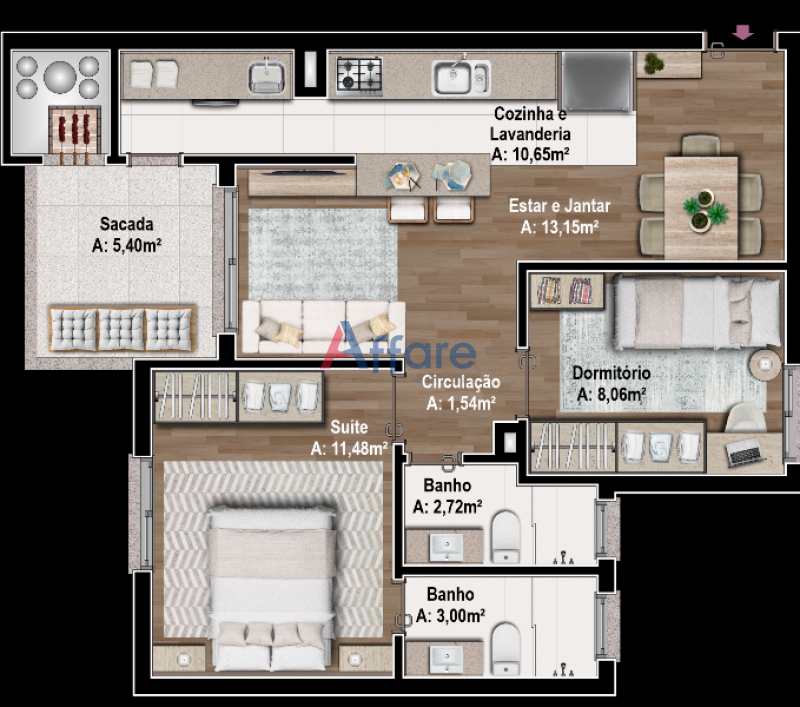 Apartamento em Caxias do Sul, no bairro Pio X