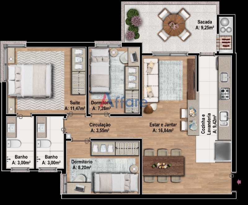 Apartamento em Caxias do Sul, no bairro Pio X