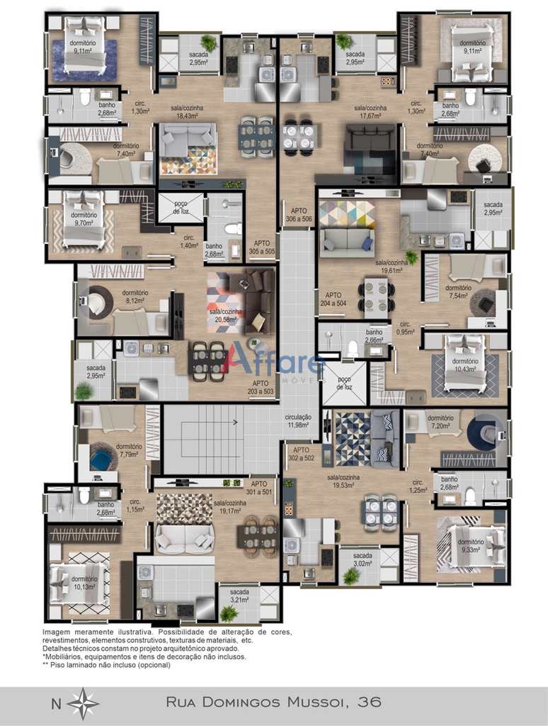 Apartamento em Caxias do Sul, no bairro Cidade Nova