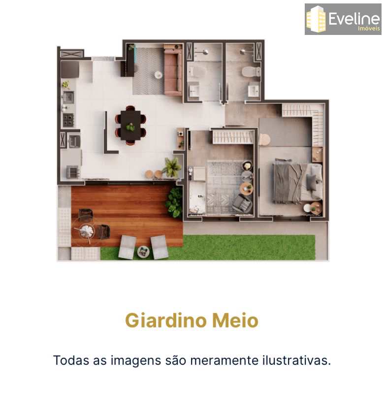 Apartamento em Mogi das Cruzes, no bairro Mogi Moderno