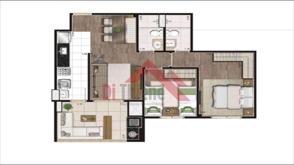 Empreendimento em Santo André, no bairro Campestre