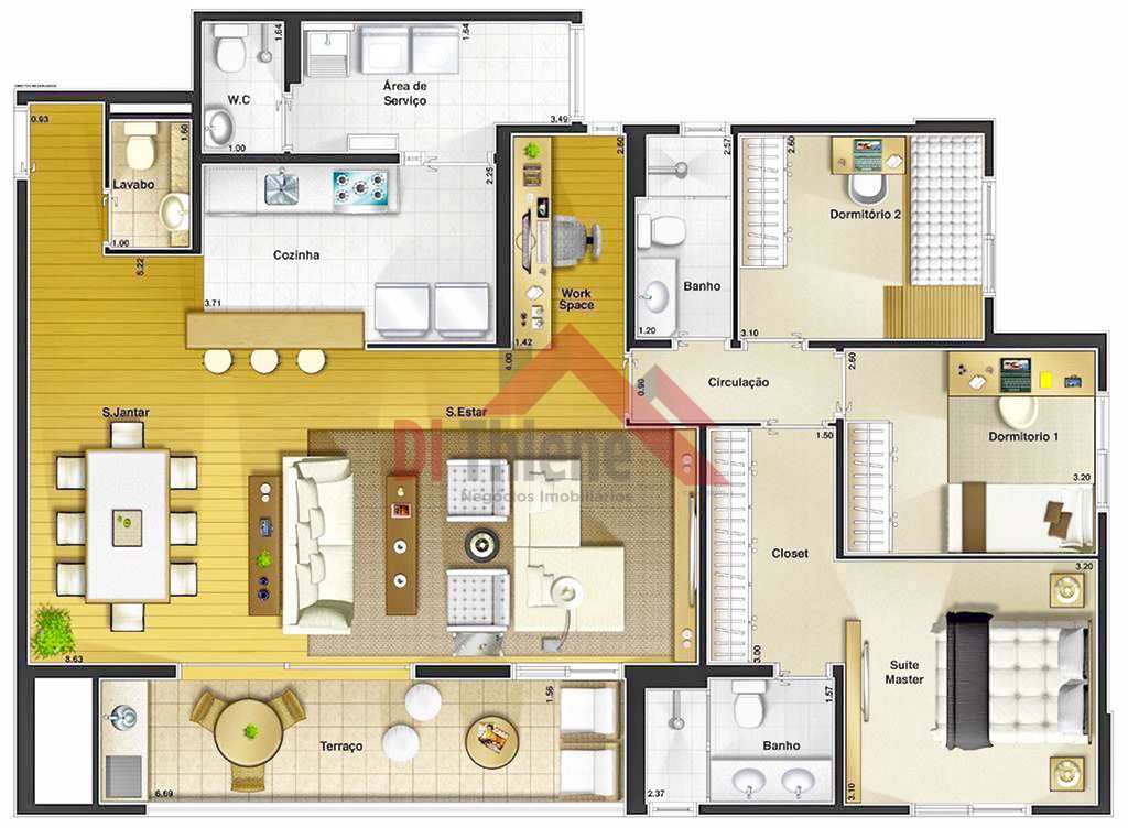 Apartamento em São Caetano do Sul, no bairro Boa Vista