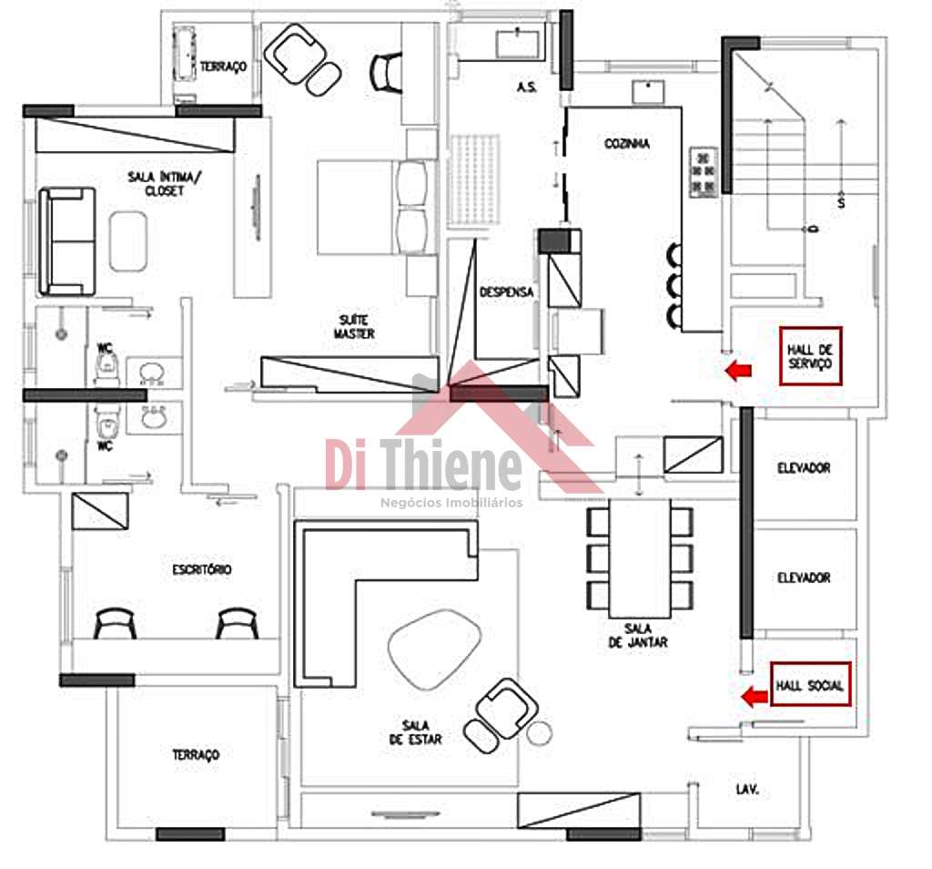 Apartamento em São Caetano do Sul, no bairro Barcelona