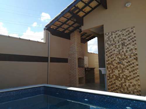 Casa, código 313 em Itanhaém, bairro Jardim Grandesp