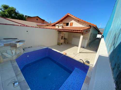 Casa, código 385 em Mongaguá, bairro Pedreira