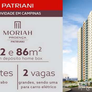 Apartamento em Campinas, bairro Proença Condomínio Moriah Patriani