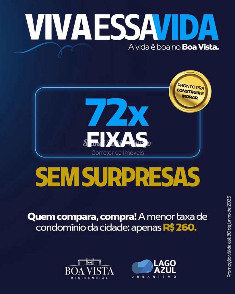 Terreno de Condomínio em Birigui, no bairro Condomínio Boa Vista