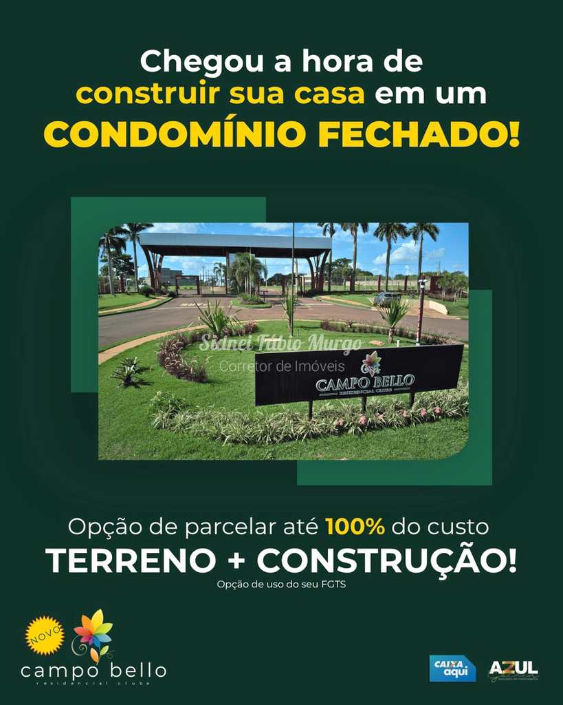 Terreno de Condomínio em Birigui, no bairro Condomínio Campo Bello