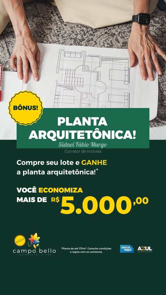 Terreno de Condomínio em Birigui, no bairro Condomínio Campo Bello