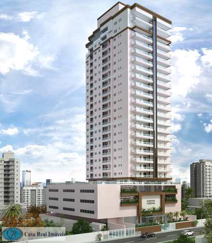 Apartamento, código 656 em Praia Grande, bairro Guilhermina
