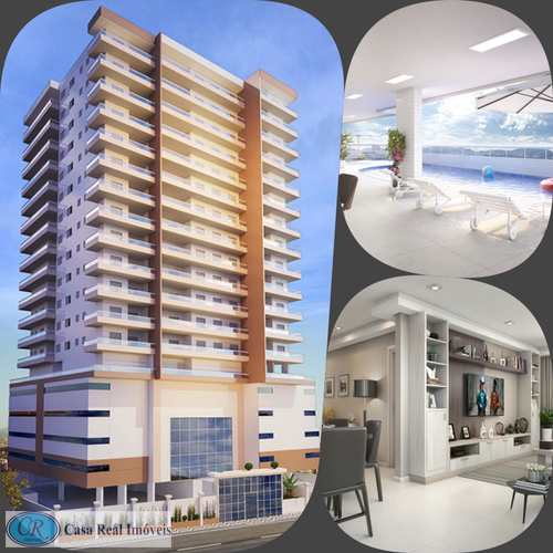 Apartamento, código 684 em Praia Grande, bairro Aviação
