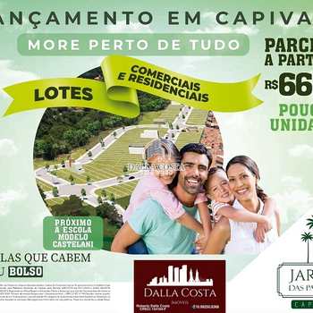 Terreno em Capivari, bairro Jardim das Palmeiras