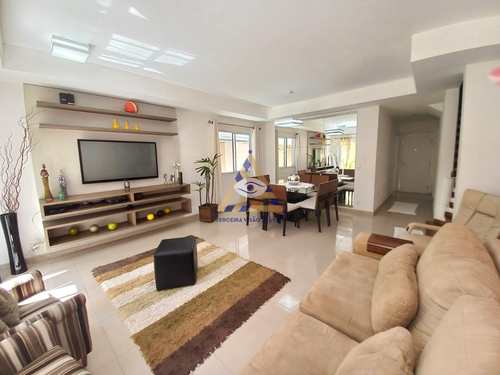 Casa de Condomínio, código 414 em Mogi das Cruzes, bairro Condomínio Residencial Vila das Flores - Margaridas - Nova Mogilar