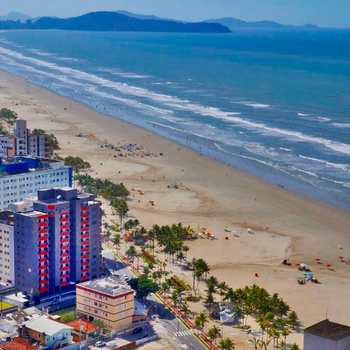 Apartamento em Praia Grande, bairro Mirim