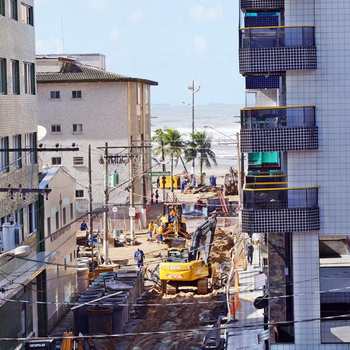 Apartamento em Praia Grande, bairro Ocian