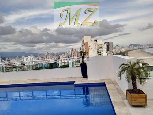 Apartamento, código 1643 em Santos, bairro José Menino