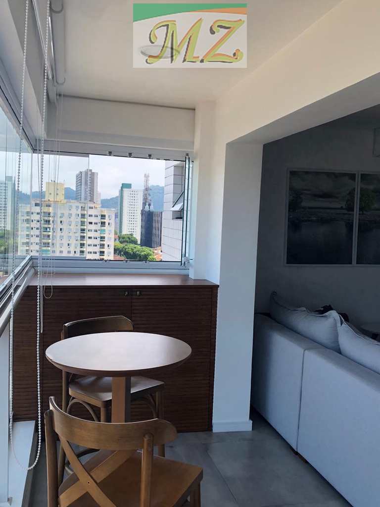 Apartamento em Santos, no bairro Boqueirão