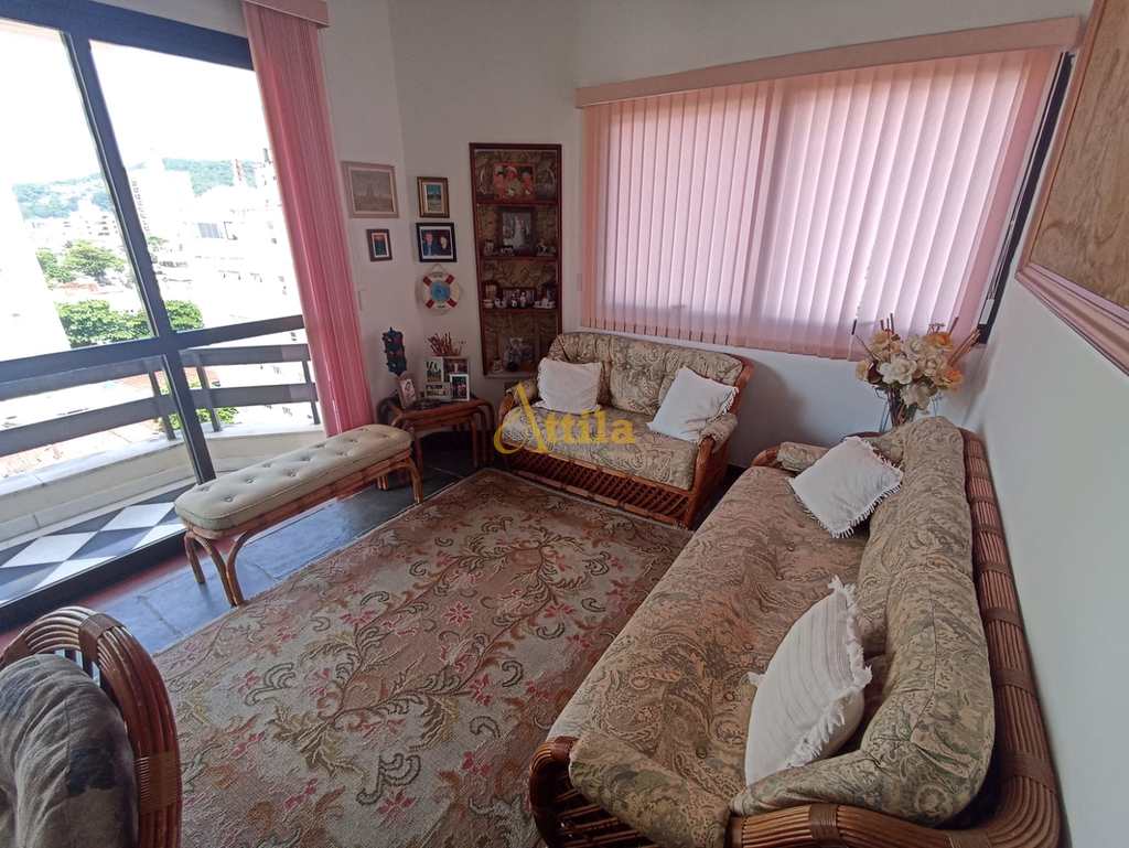 Cobertura duplex, 3 dorms., manutenção baixa, Enseada