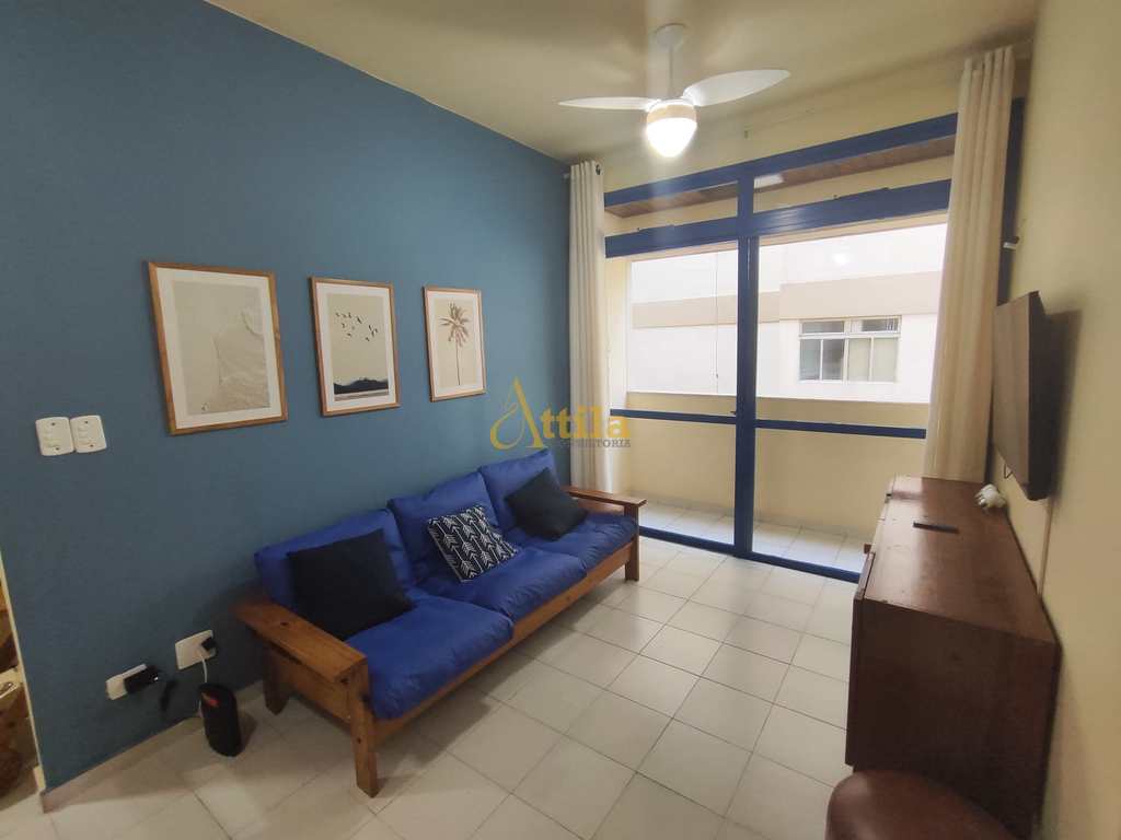 Apto 3 dorms., sacada, lazer, 1 vaga, Enseada