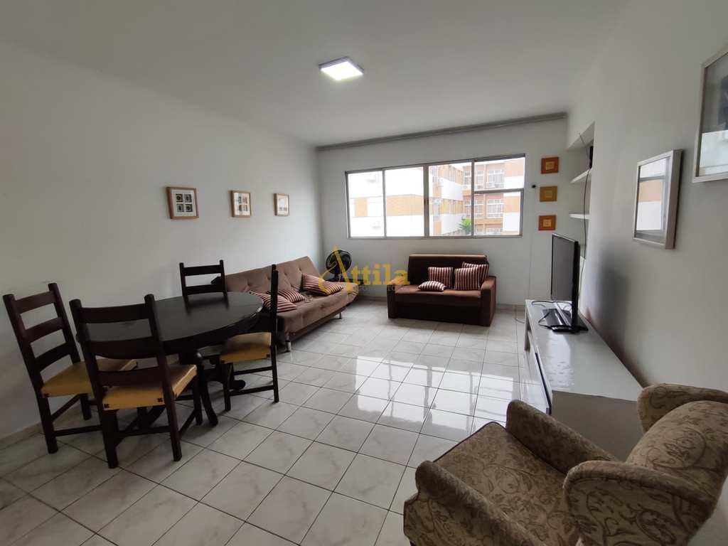 Apto 300mts da praia Enseada, 4 dorms., 1 vaga, churrasqueira