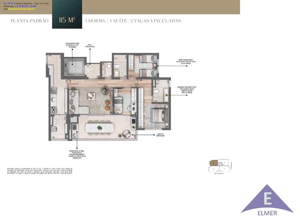 Apartamento em São Paulo, no bairro Perdizes