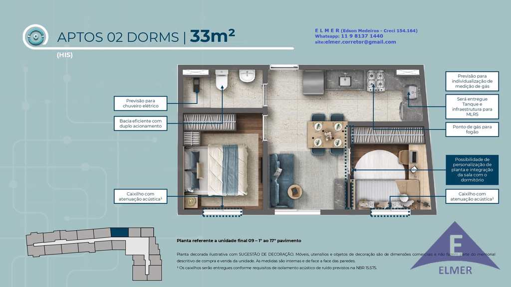 Apartamento em São Paulo, no bairro Parada Inglesa
