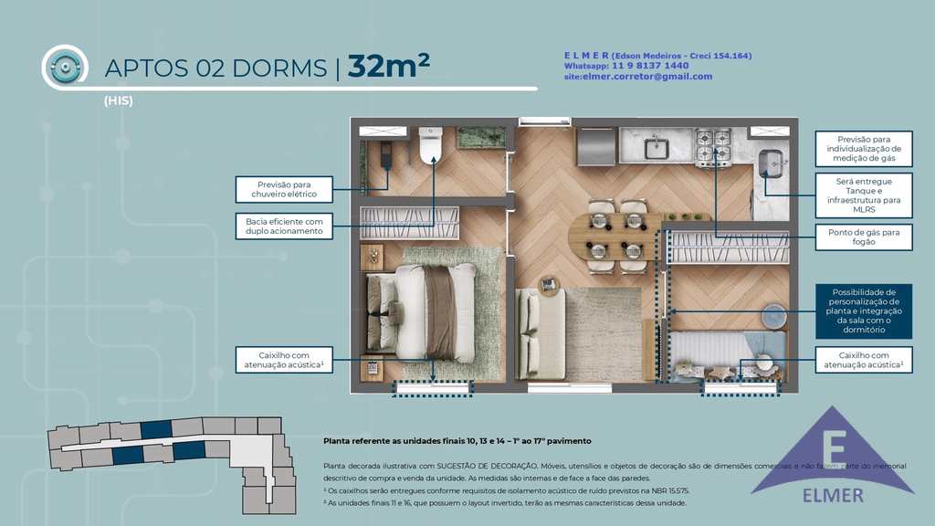 Apartamento em São Paulo, no bairro Parada Inglesa