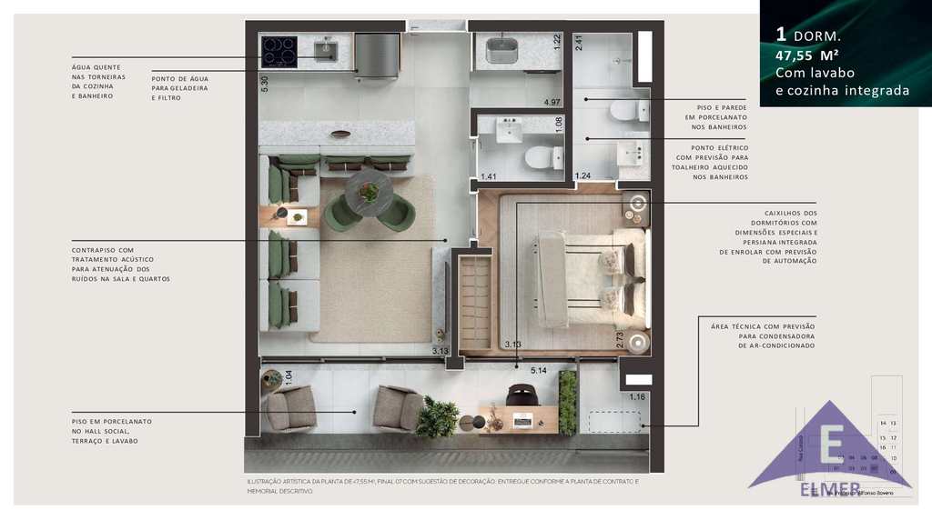 Apartamento em São Paulo, no bairro Perdizes