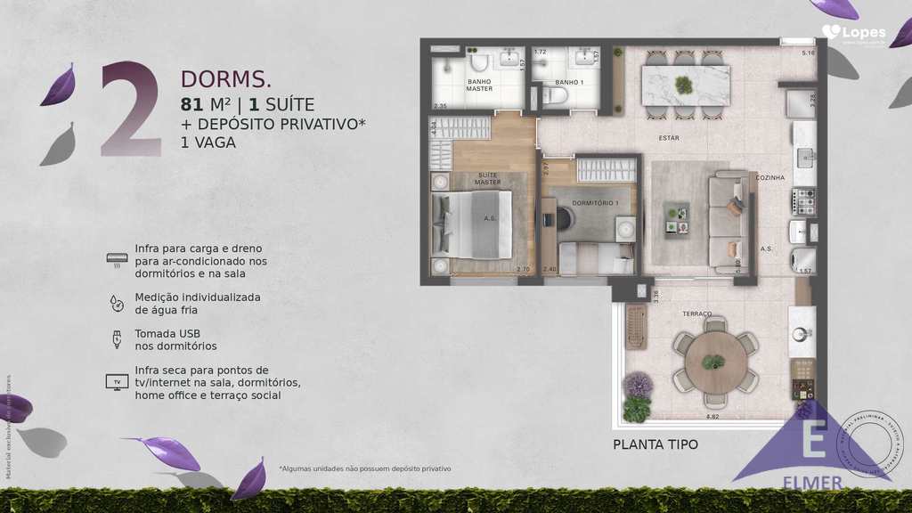 Empreendimento em Palmeiras de São Paulo, no bairro Água Branca
