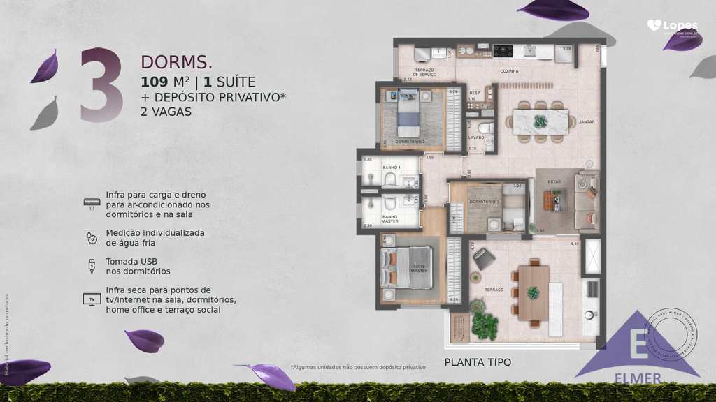 Empreendimento em Palmeiras de São Paulo, no bairro Água Branca