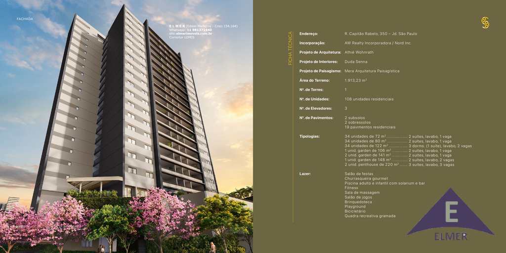 Empreendimento em São Paulo, no bairro Jardim São Paulo(Zona Norte)