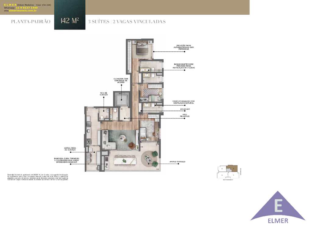 Apartamento em São Paulo, no bairro Perdizes