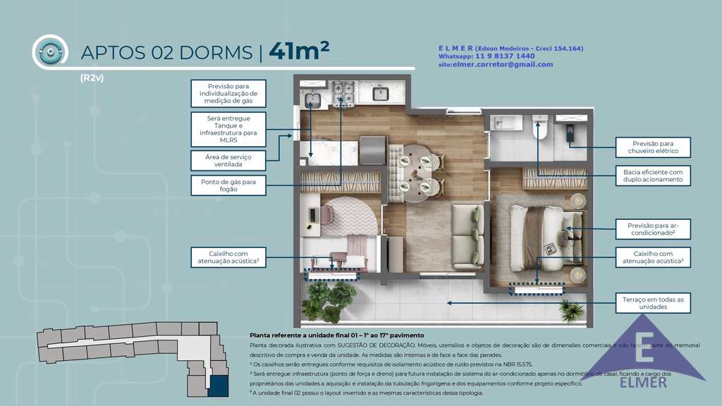 Apartamento em São Paulo, no bairro Parada Inglesa