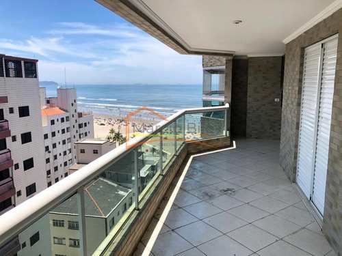 Apartamento, código 442 em Praia Grande, bairro Ocian