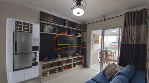 Apartamento, código 411 em Praia Grande, bairro Guilhermina