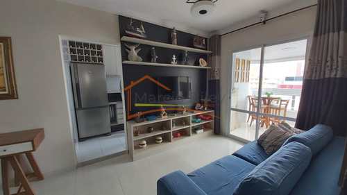 Apartamento, código 407 em Praia Grande, bairro Guilhermina