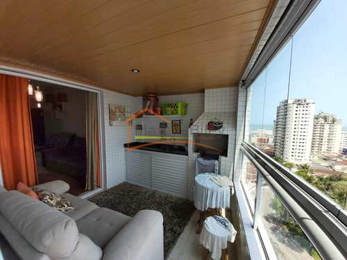Apartamento, código 343 em Praia Grande, bairro Aviação