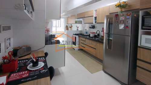 Apartamento, código 863 em Praia Grande, bairro Guilhermina