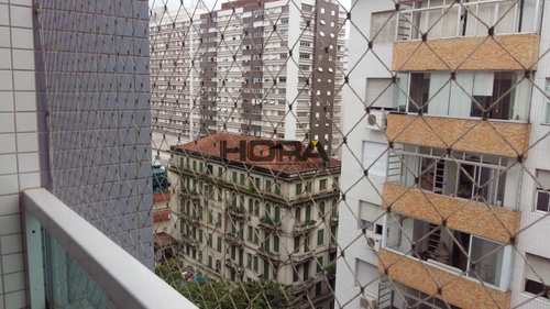 Apartamento, código 308 em Santos, bairro Gonzaga
