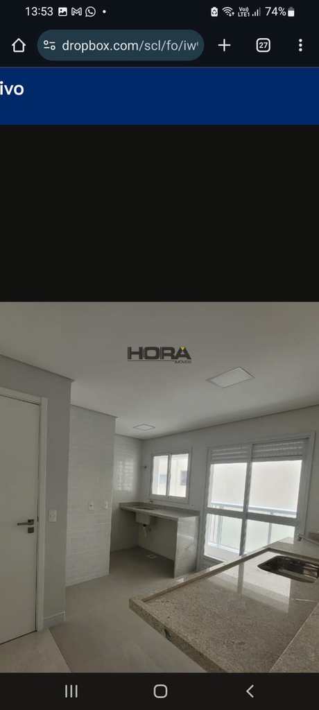 Apartamento em Santos, no bairro Aparecida