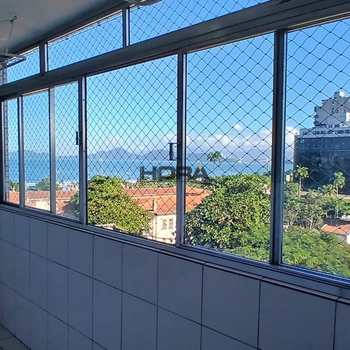 Apartamento em Santos, bairro Aparecida