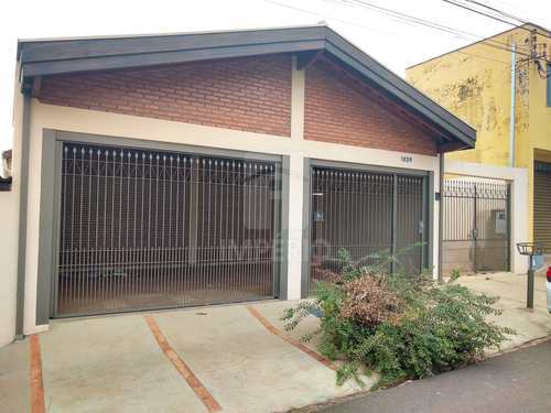 Casa, código 256 em Jaú, bairro Vila Carvalho